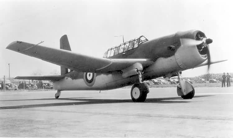 RAF Vultee Vengeance s/n AF745 (2)