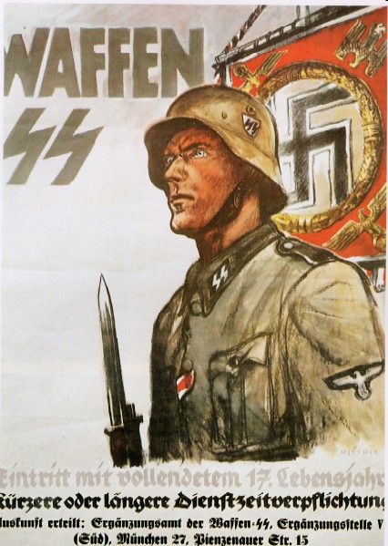 Recruiting poster for the Waffen-SS