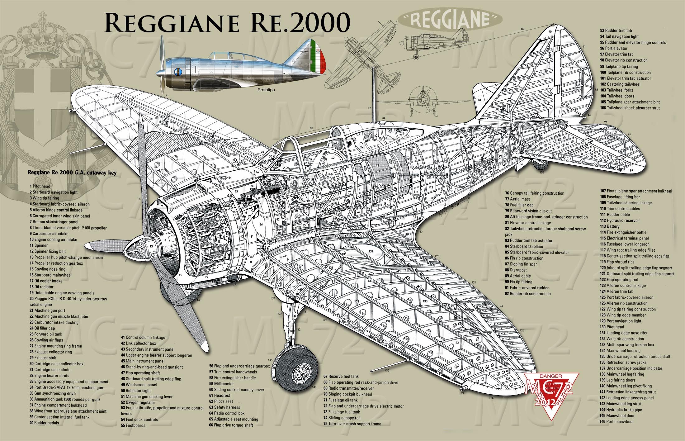 Regglane_Re-2000 | Aircraft of World War II - WW2Aircraft.net Forums