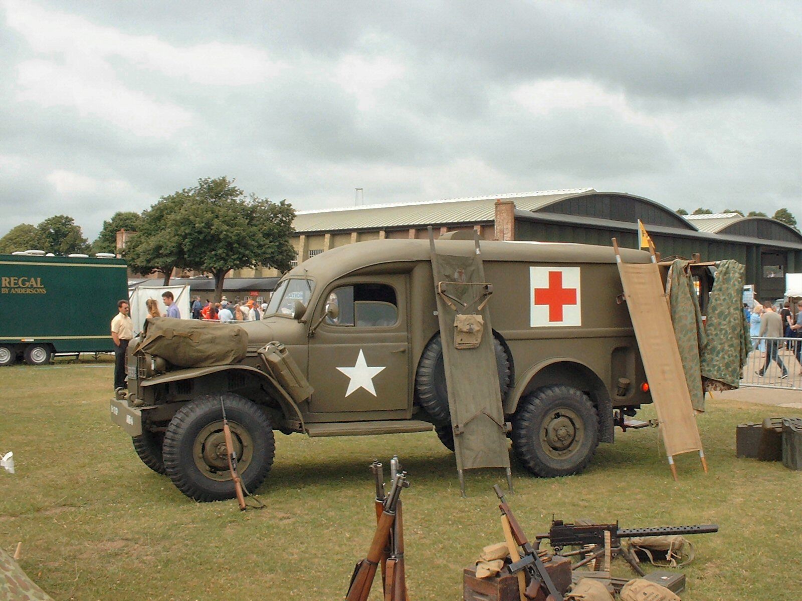 Restored US Ambulance at duxford