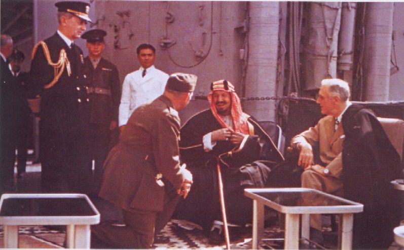 Roosevelt and Ibn Saud