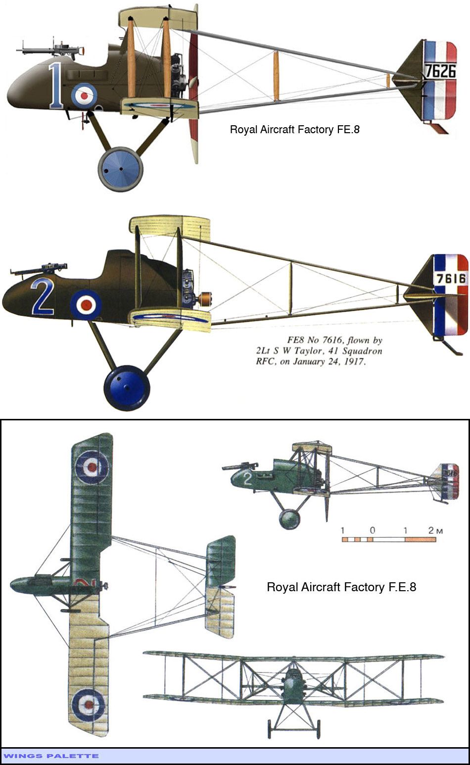 Royal Aircraft Factory F.E.8 Aircraft of World War II WW2Aircraft
