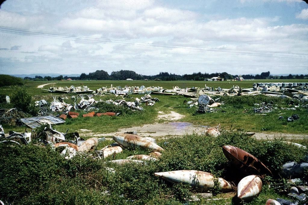 Rukahia Aircraft Dump Late 60's