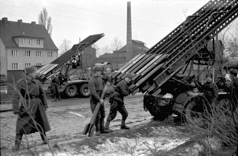 Russian Army in Berlin - 1945.