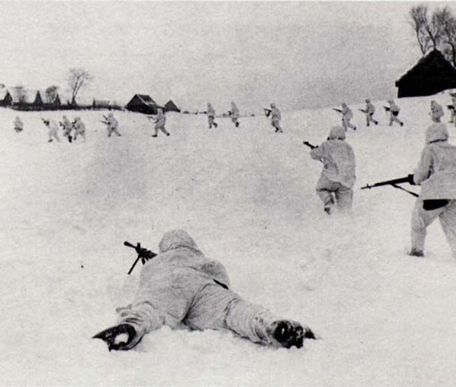 Russian ski troops