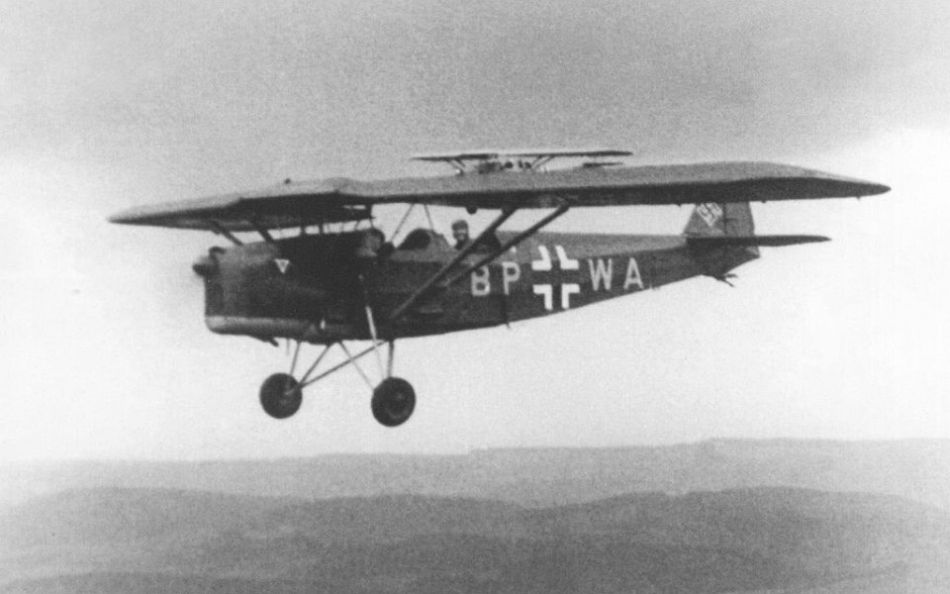 RWD-8 code BP+WA, the Luftwaffe service