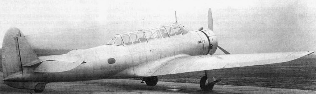 S.A.Kocherigin BSh-1, a soviet licenced built Vultee V-11G (2)
