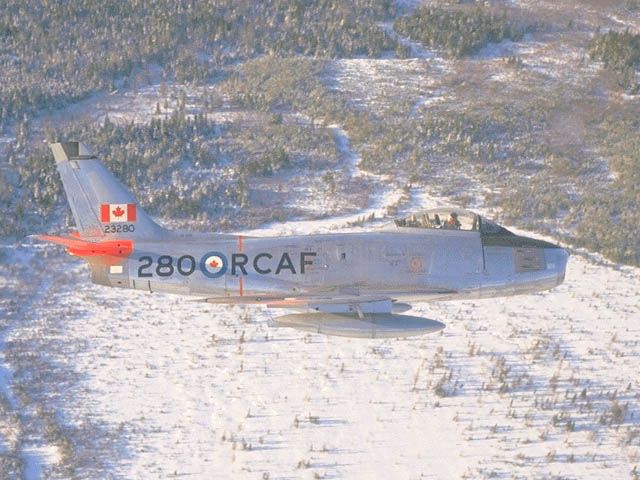 Sabre F-86 Royal Canadian Airforce