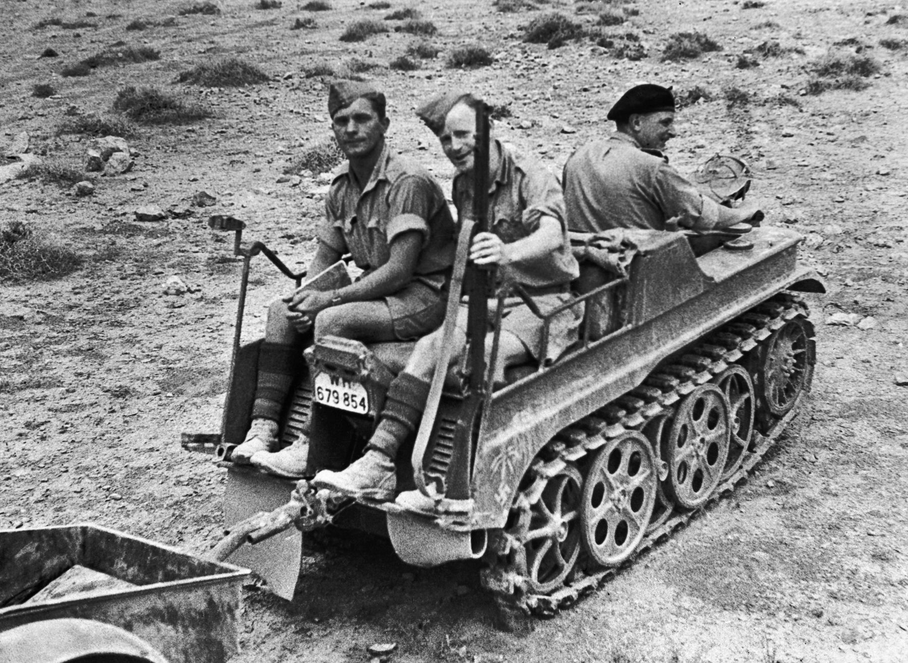 Sd.Kfz. 2 NSU Kettenkrad of the DAK captured in the North Africa (3)