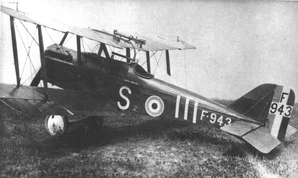 SE.5a no. F943, 92 Squadron