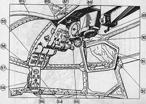 Short Stirling - Cockpit Roof drawing