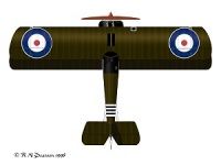 Sopwith Camel from above