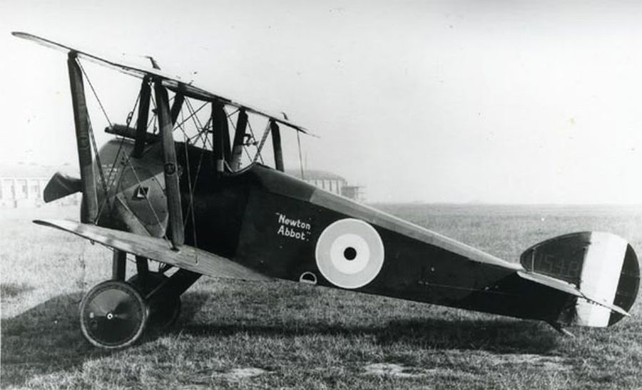 Sopwith Camel  no. 1548 "Newton Abbott",  65 Squadron,  1918
