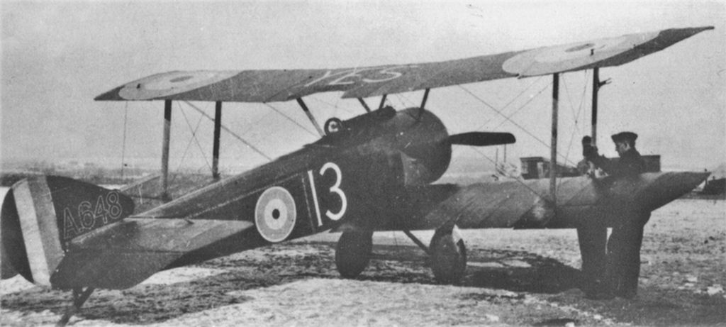Sopwith Pup no. A648 "White 13 - Yes"