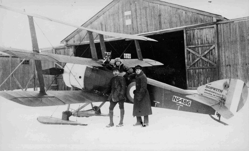 Sopwith Triplane no. N5486 In Russia