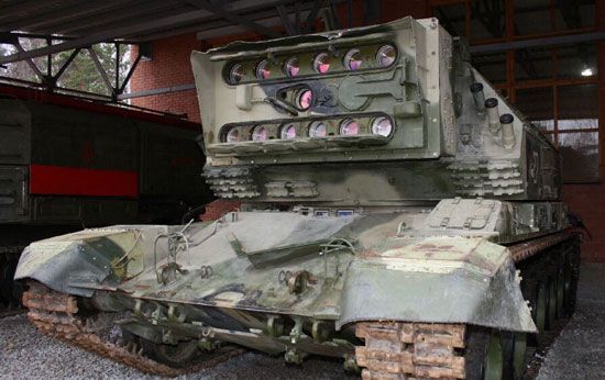 Soviet 1K17 Laser Tank In Museum