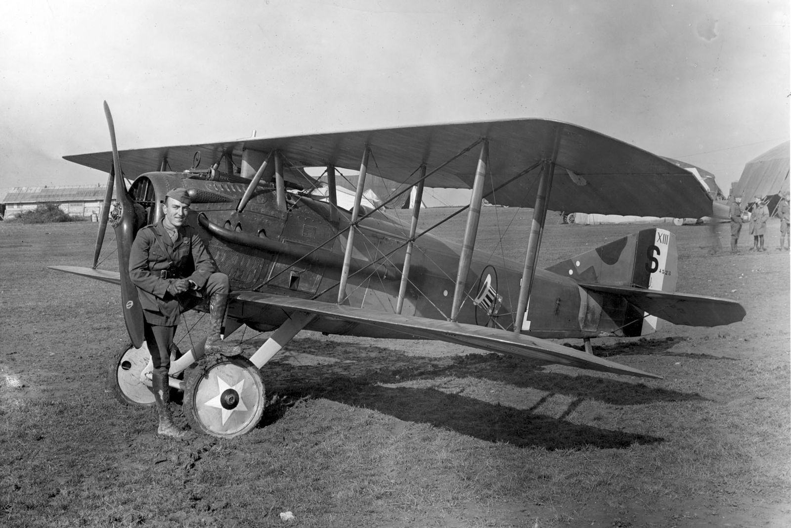 SPAD S.XIII C.1  no. S4523 of the 94th Aero Squadron, France 1918