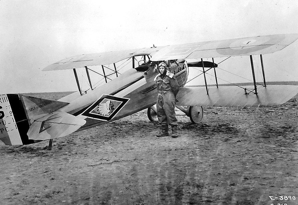 SPAD S.XIII C.1 no.S7714 of the 103rd Aero Squadron,  France  1918
