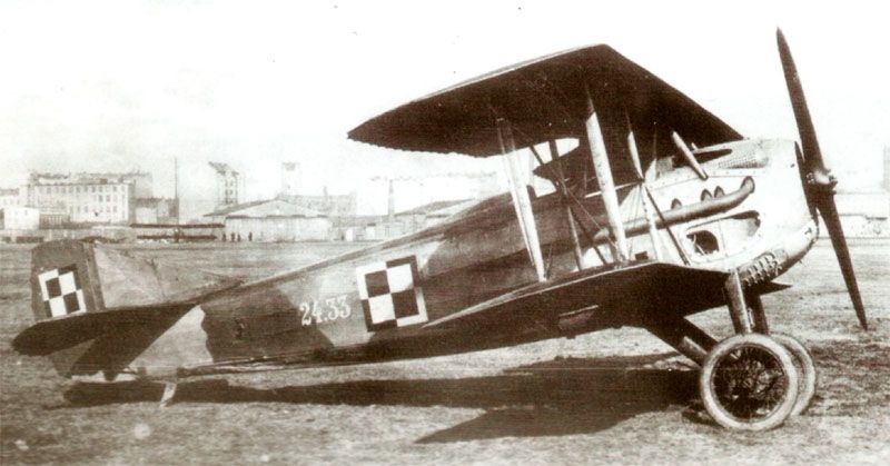 SPAD S XIIIC.1 no. 24.33 of the Polish AF, a post-war picture