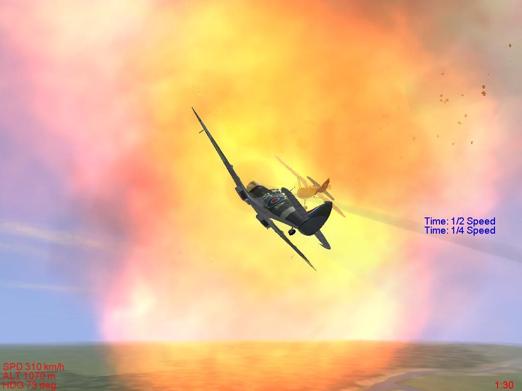 Spifire and P.11c against Bf-109G