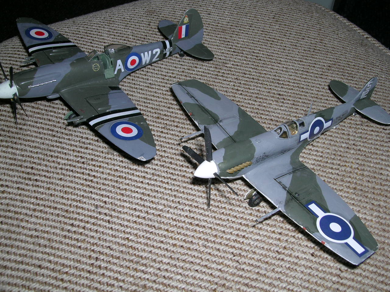 Spitfire Mk 24 & Seafire III