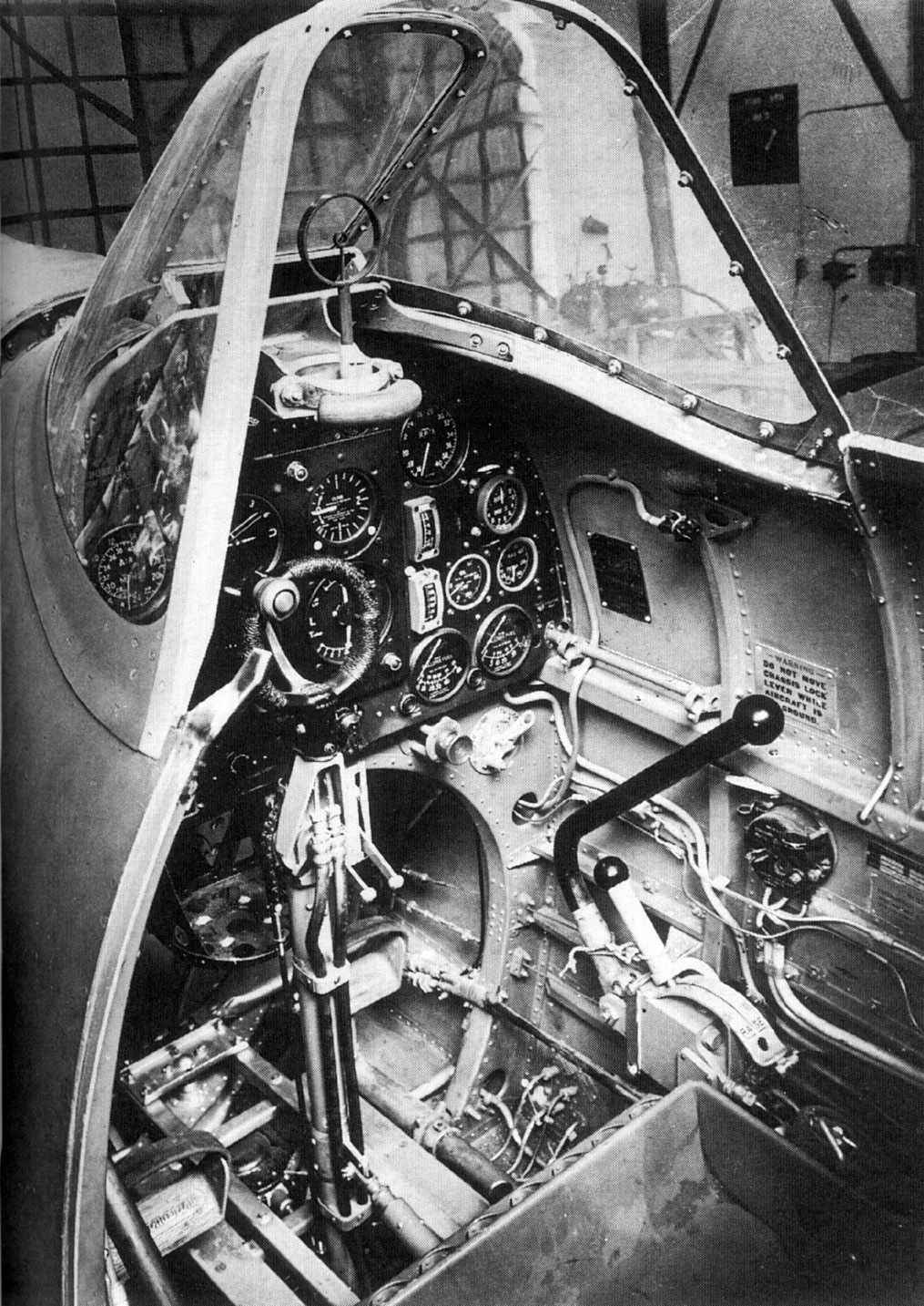 Spitfire Mk.I cockpit