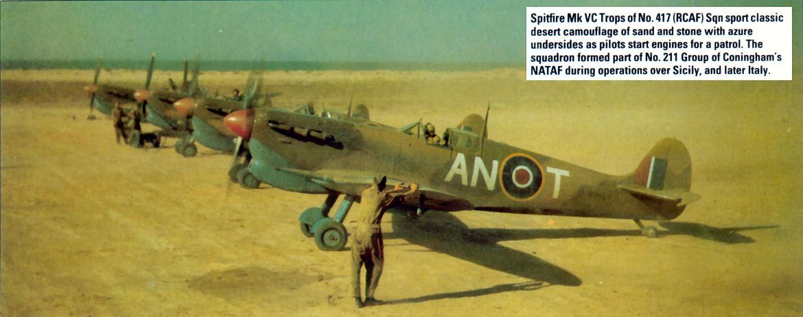 spitfire MK VC trops of 417 sdn