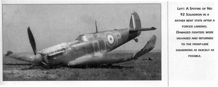 Spitfire of 92sdn after a forced landing.jpg
