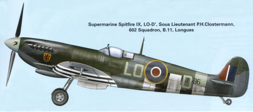 Spitfire_Mk_IX_LO-D_602sdn_Lt_P_Clostermann