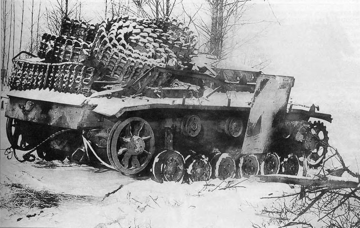 StuG.III damaged in Eastern Prussia, 1945