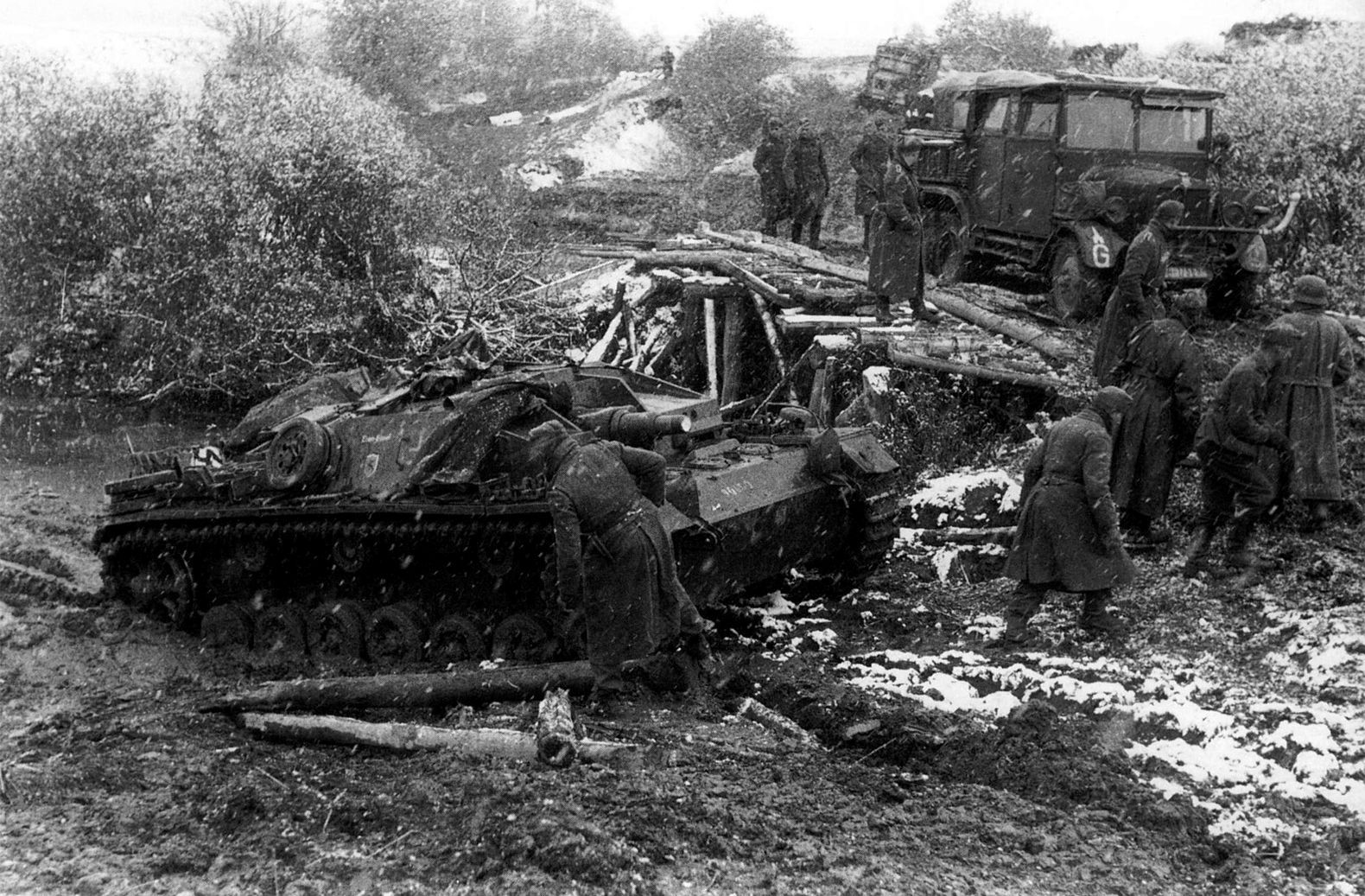 Stug III  in soviet mud, 1941