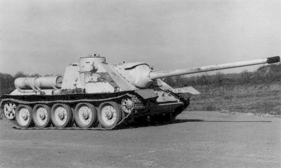 SU-100, the general view (1)