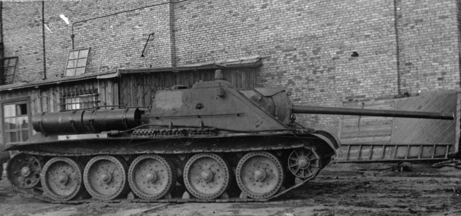 SU-85-II prototype, the starboard view, 1943 (2) | Aircraft of World ...