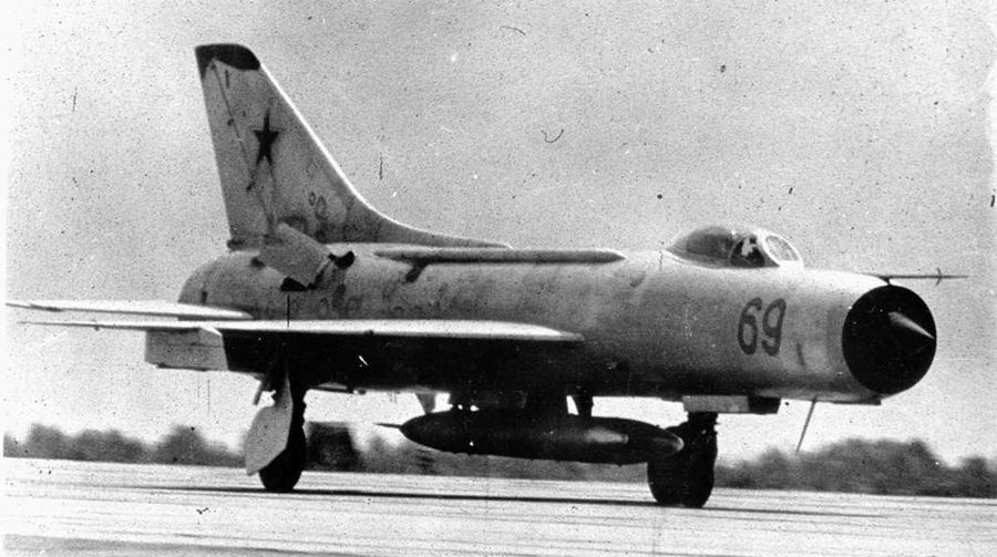 Sukhoi Su-11 no.69 VVS USSR in 60'