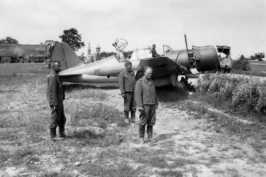 Sukhoi Su-2 43 BBAP, captured in 1941