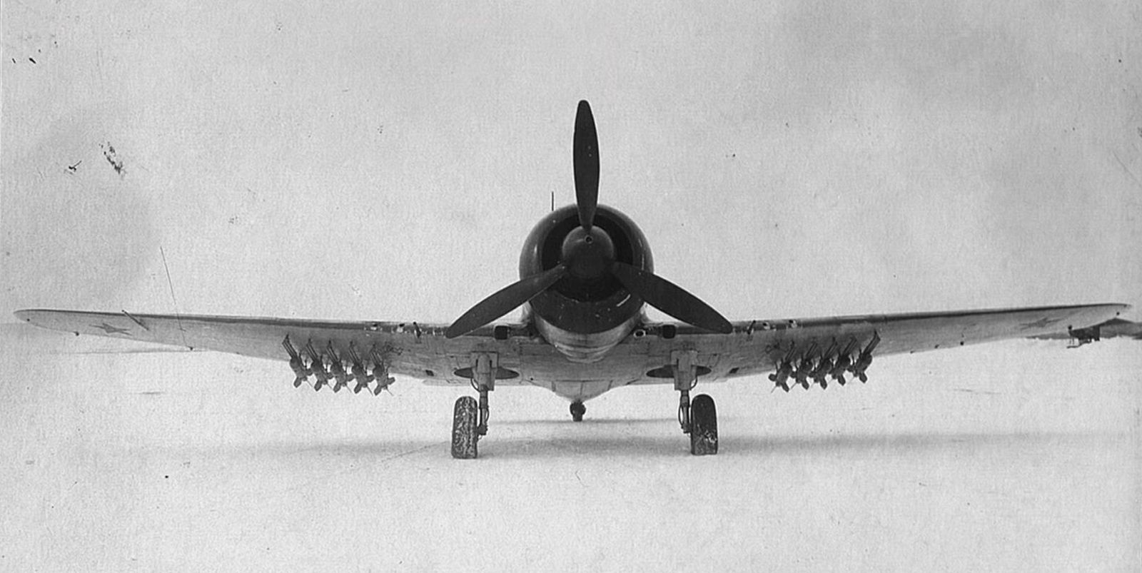 Sukhoi Su-6 powered by M-76 engine, trials 1942 (2)