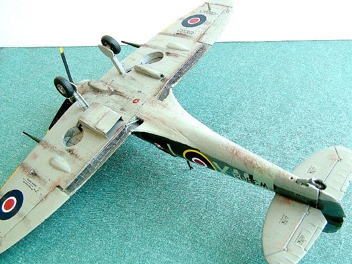 Supermarine Spitfire Mk.VB 302 Dyw. RAF ? 1943 r. Airfix 1:72