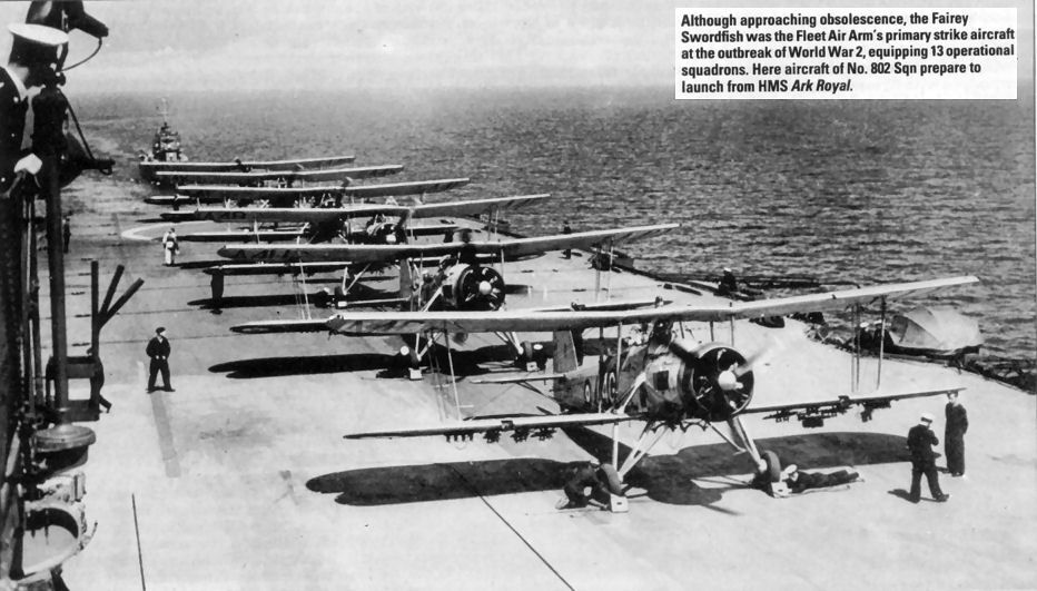 Swordfish on HMS Ark Royal