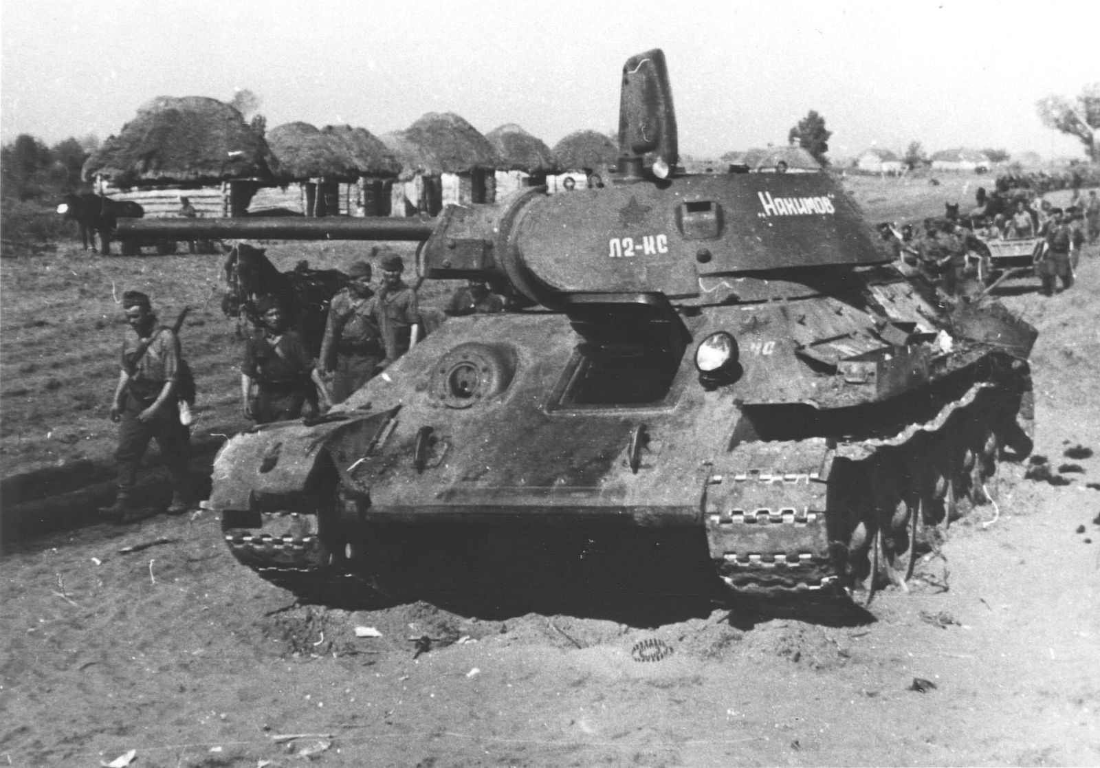 Т-34/76  damaged in 1942