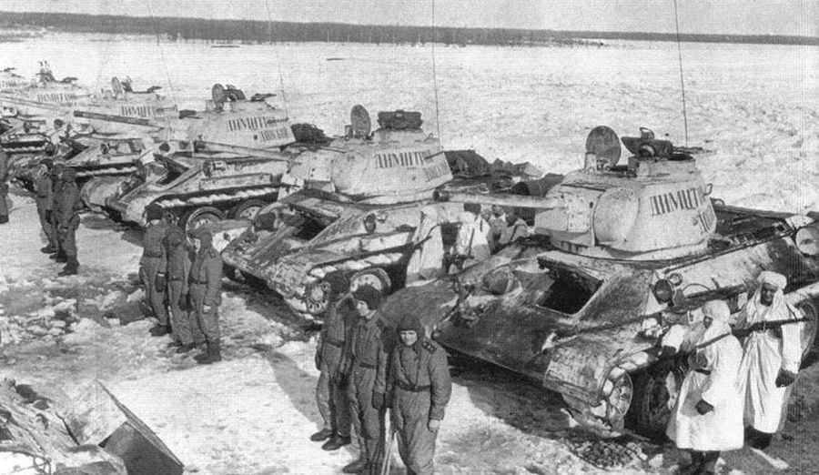 T-34/76 model 1943 in winter