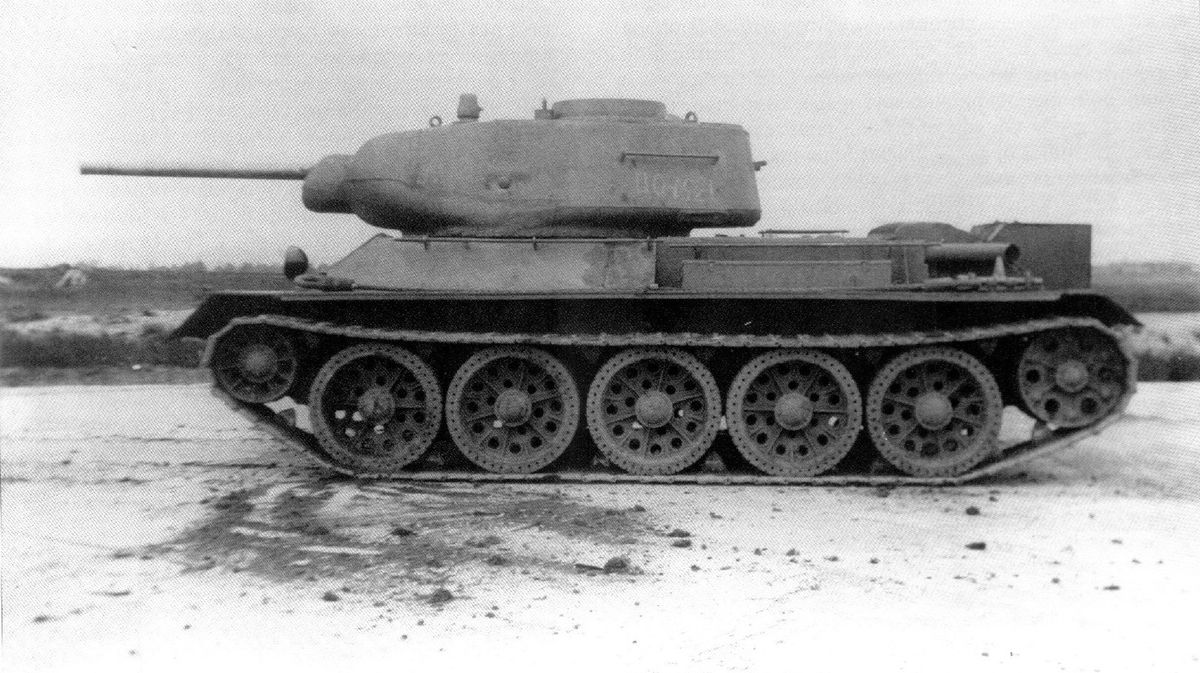 T-43 of the Ural tank factory, 1942