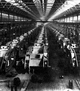 Tanks in production