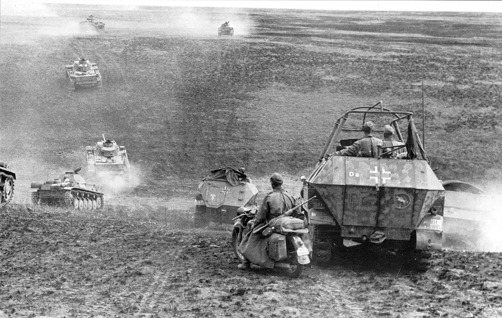 Tanks of the 24th Pz.Div. near Stalingrad 1942