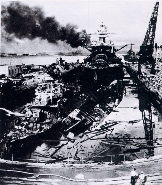 The aftermath of Pearl Harbor