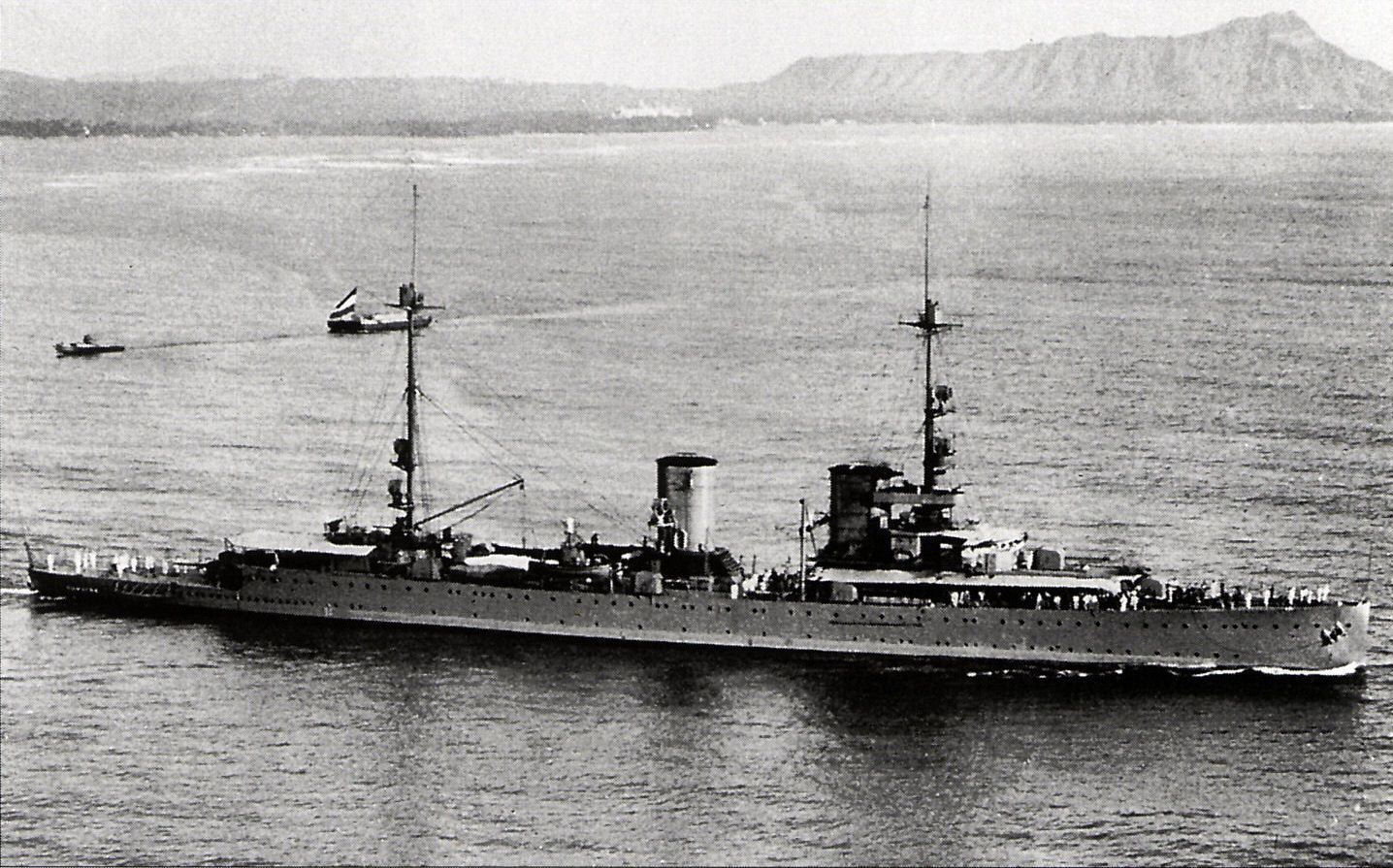 The Dutch Light Cruiser HNLMS Sumatra , 1927