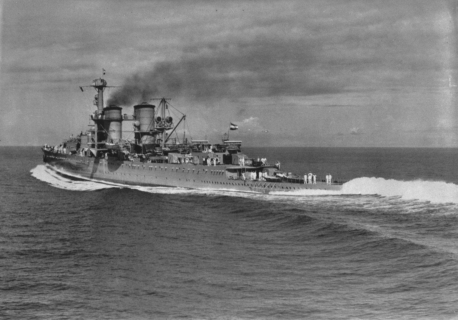 The Dutch Light Cruiser HNLMS Sumatra , 1940 (1)