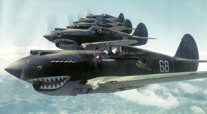 The flying Tigers, P-40