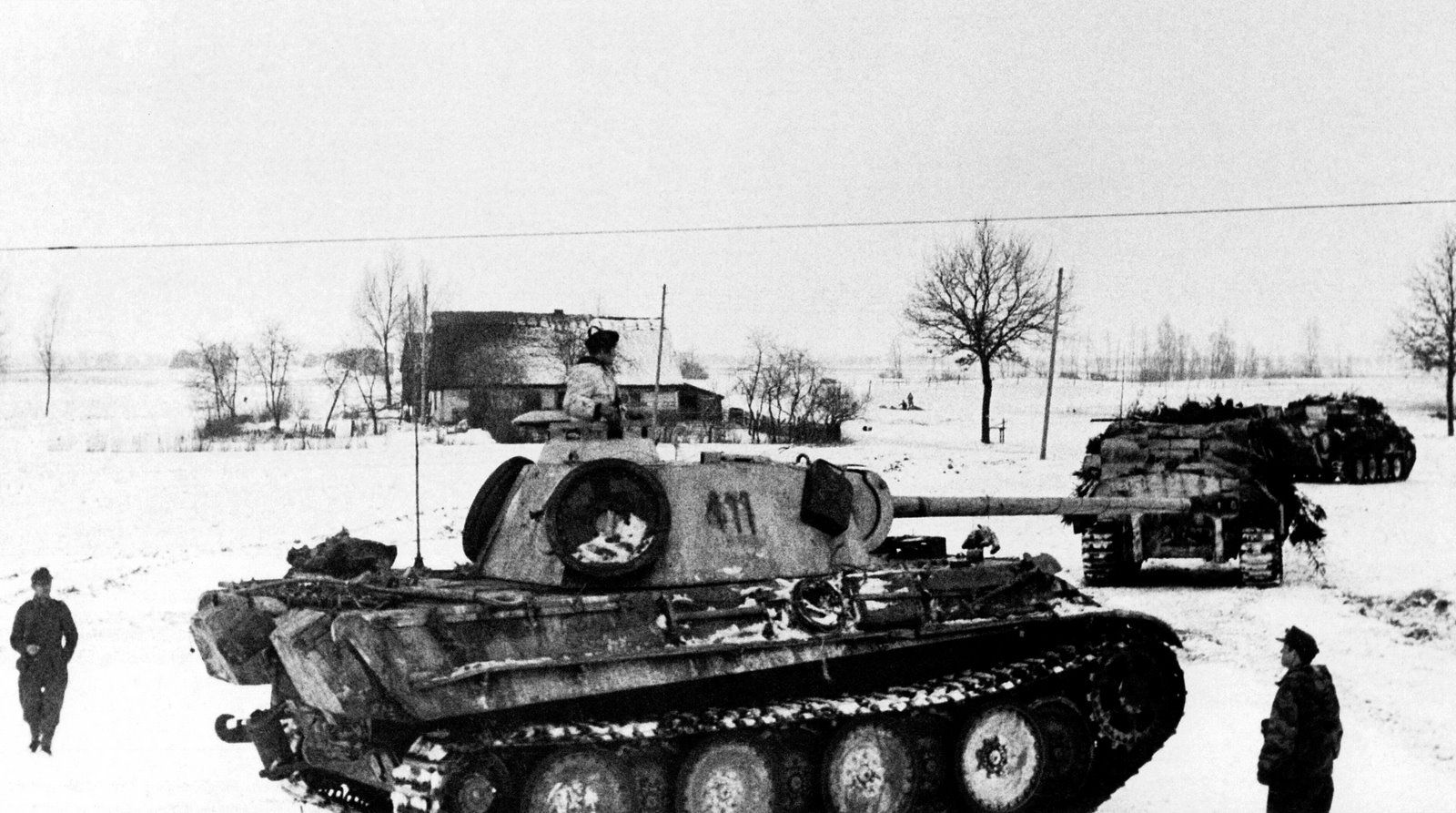 The German Pz.Kpfw. V Panther, 1945