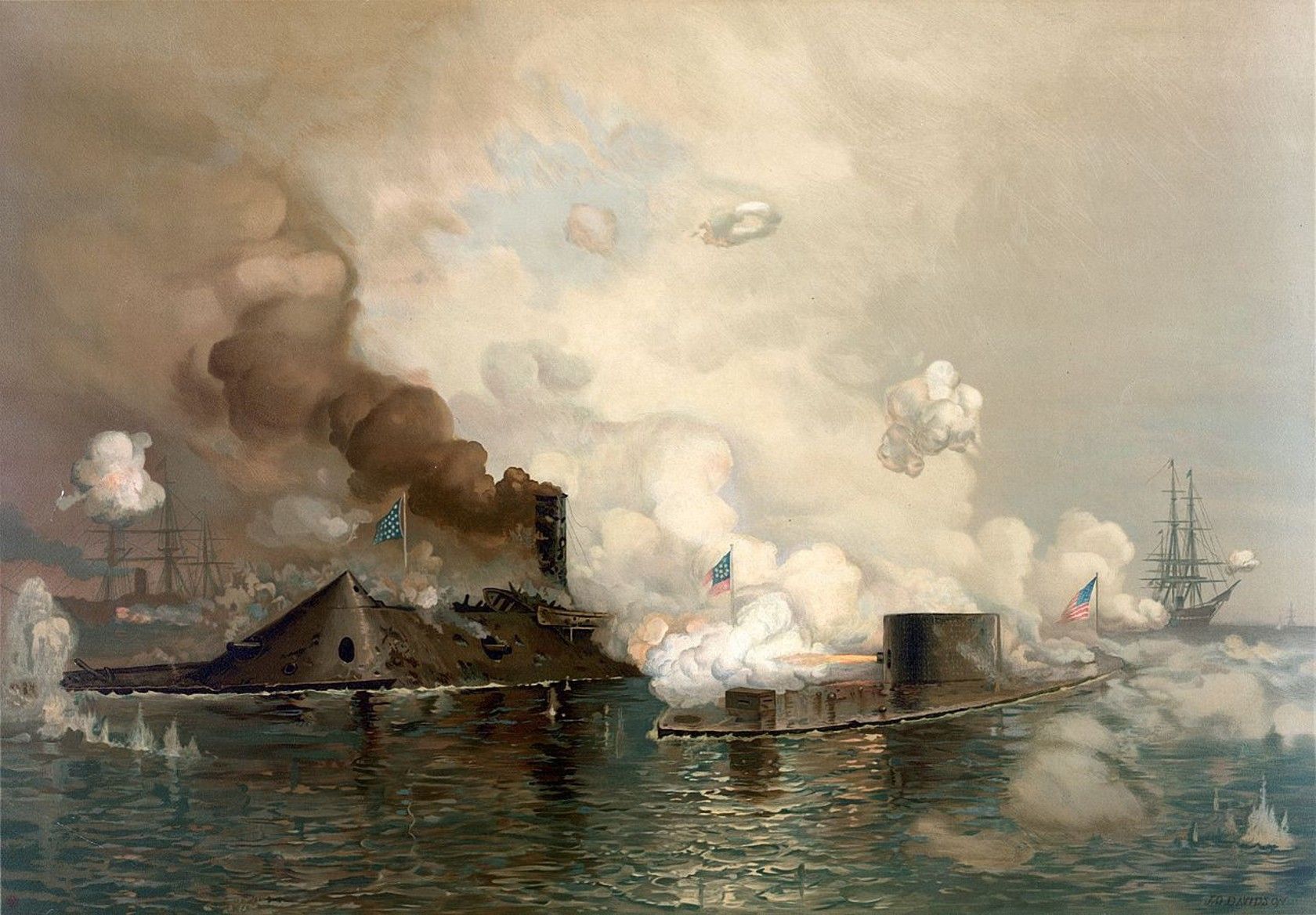 The-Monitor-and-Merrimac-The-First-Fight-Between-Ironclads-1886