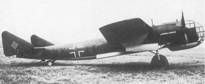 The Prototype Dornier 317 Bomber